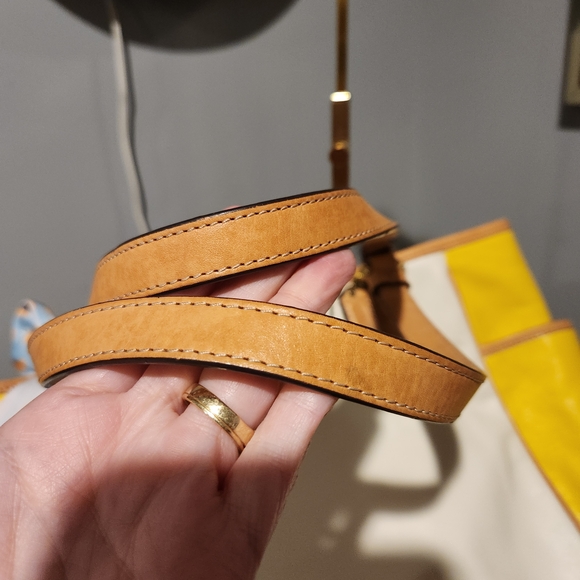 Coach Park Hamptons Color Block Leather Tote Bag - Picture 9 of 9